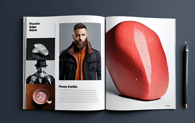 **"Dynamic ad designer's portfolio, showcasing graphic design work, Behance style presentation, modern, clean design, Polish advertising trends."** (Focuses on showcasing skills in a portfolio context)
